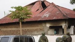 La escuela donde tuvo lugar el ataque: casi todas las víctimas son estudiantes