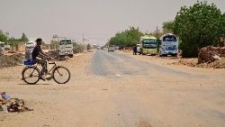 Opustoszałe ulice Chartumu