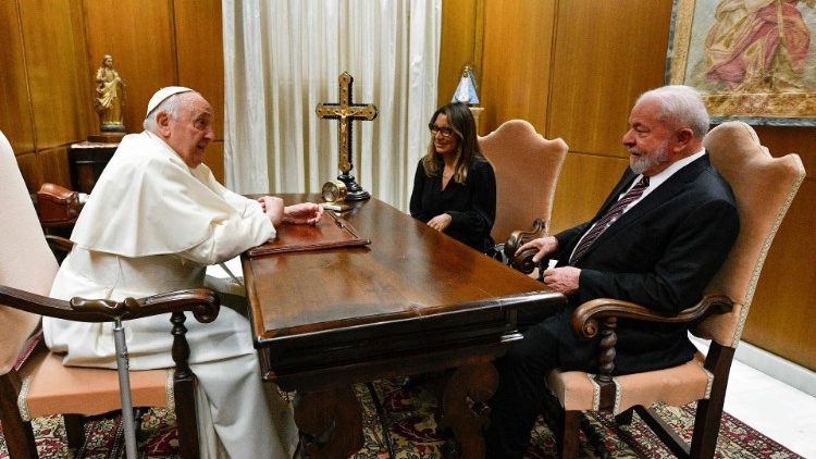 Popiežius ir Brazilijos prezidentas