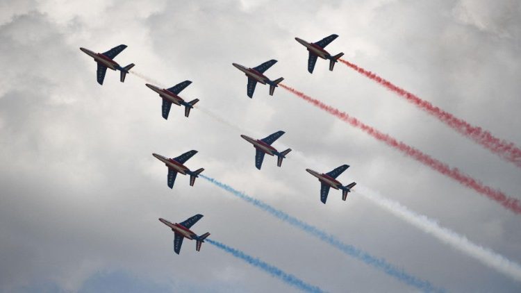 Schau der französischen Luftwaffe, Le Bourget am Freitag