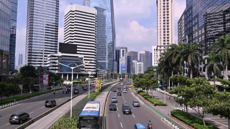 Eine von vielen wachsenden Mega-Städten: Jakarta (Indonesien)