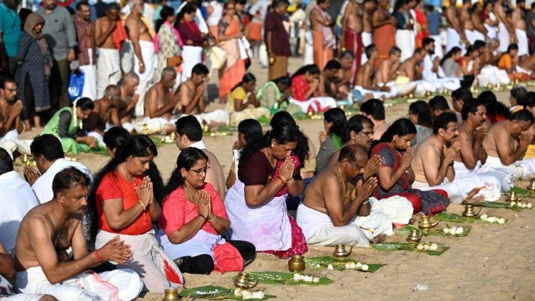 Hindus machen den Großteil der indischen Bevölkerung aus