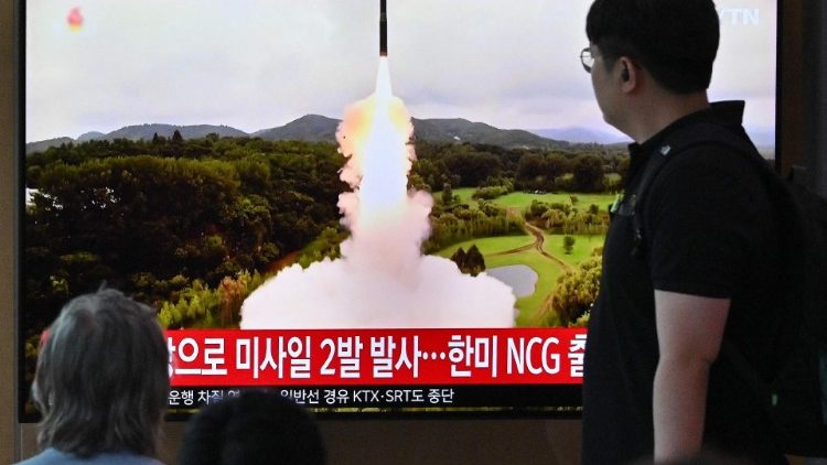 Nordkoreanischer Raketentest, am 19. Juli
