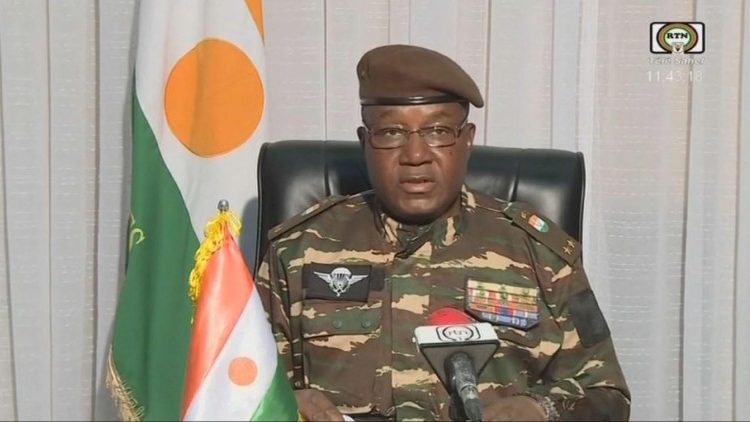 Jenerali Abdourahmane Tiani,amejitangaza kuwa mkuu mpya wa Niger