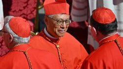 Le cardinal Stephan Chow, évêque de Hong Kong, lors du consistoire du 30 septembre 2023. 