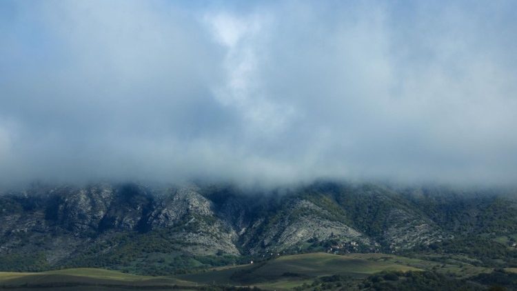 Hribovito območje v Gorskem Karabahu, ki ga nadzoruje Azerbajdžan