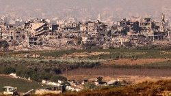 Destruição da Faixa de Gaza (AFP)