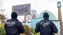 Polizeieinsatz in der "Blauen Moschee" in Hamburg