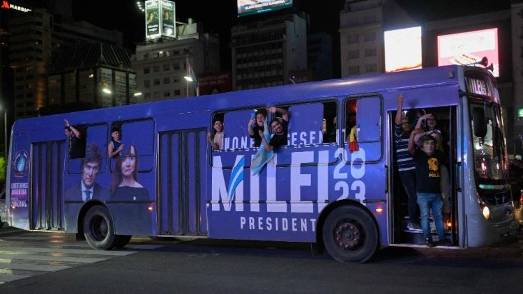 ARGENTINA-ELECTION-RUNOFF-RESULTS-MILEI-SUPPORTERS