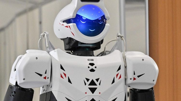 Roboter auf einer Ausstellung in Tokio Ende November