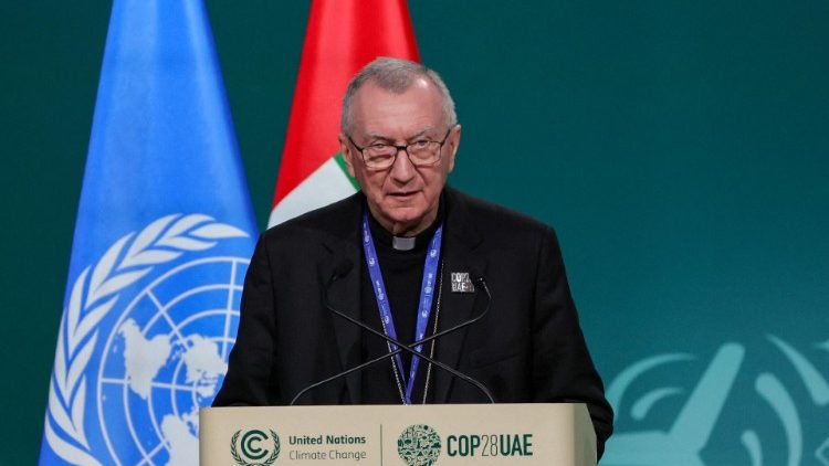 ĐHY Pietro Parolin đọc diễn văn của Đức Thánh Cha tại Hội nghị thượng đỉnh về khí hậu COP28