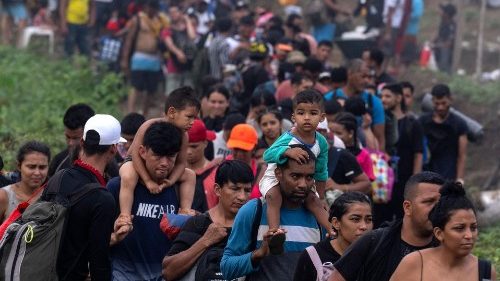 Francisco pide una respuesta humanitaria para los migrantes del Darién