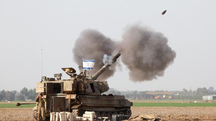 Israeli artillery fires towards Gaza