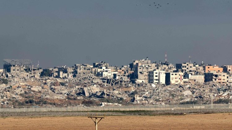 Vue sur la bande de Gaza, le 17 décembre 2023. Image d'illustration. 