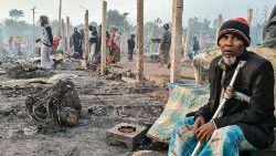 L'incendie a détruit plus de 800 abris dans les camps de Rohingyas au Bangladesh. 