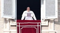 Der Papst beim Angelusgebet