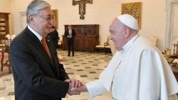 Papa Francisko amekutana mjini Vatican na Rais wa Kazakhstan