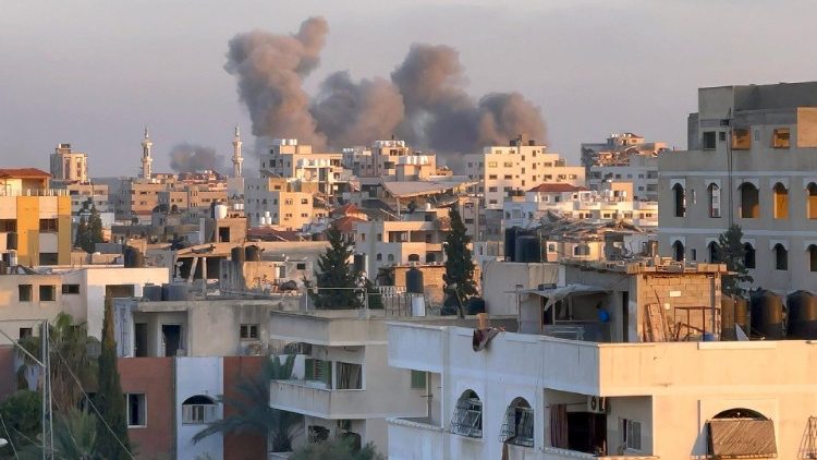 Bombardments in Gaza City