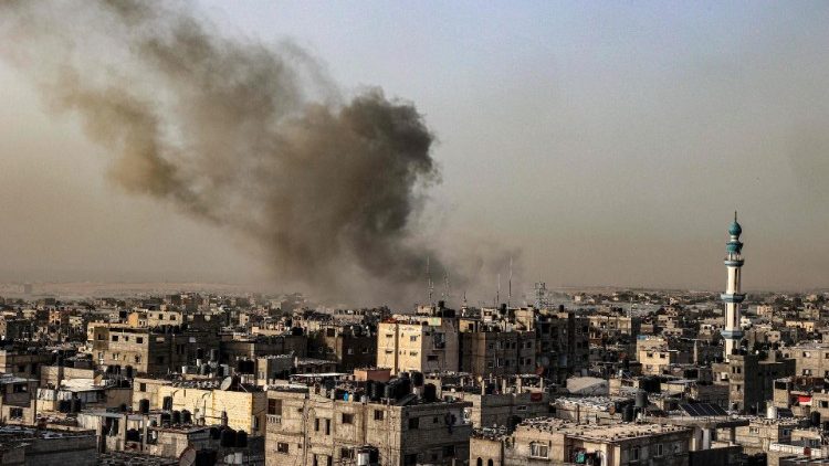 Città di Rafah nella Striscia di Gaza