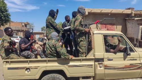 Hombres armados en Sudán
