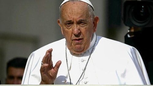 Papież Franciszek na audiencji generalnej, 22 maja 2024 r.