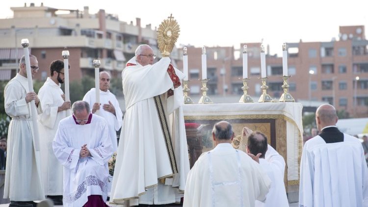 Pope Francis' Corpus Domini Christi celebration