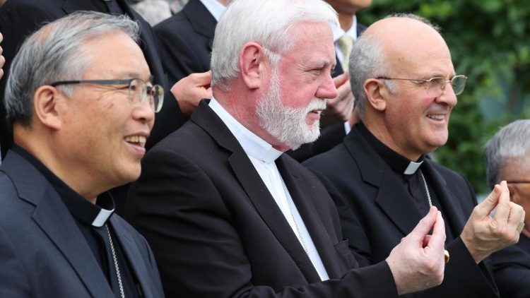 加拉格尔总主教访问南韩时