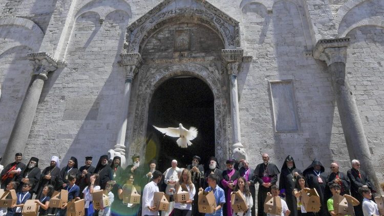 中東平和のためのエキュメニカルな集い、南イタリア・バーリ、サン・ニコラ聖堂
