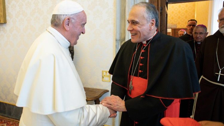 Påven tog emot representanter för Kyrkan i USA