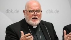Der Münchner Kardinal Reinhard Marx bei einer Presskonferenz im September 2018