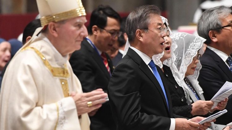 Mass for the peace in the Korean peninsula