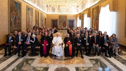 Popiežius susitiko su Mokslų akademijos nariais