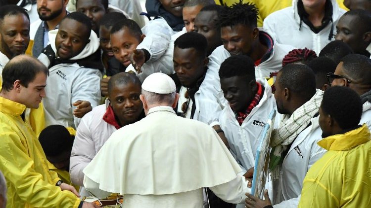 Papa Franjo i migranti, opća audijencija 28. studenoga 2018.