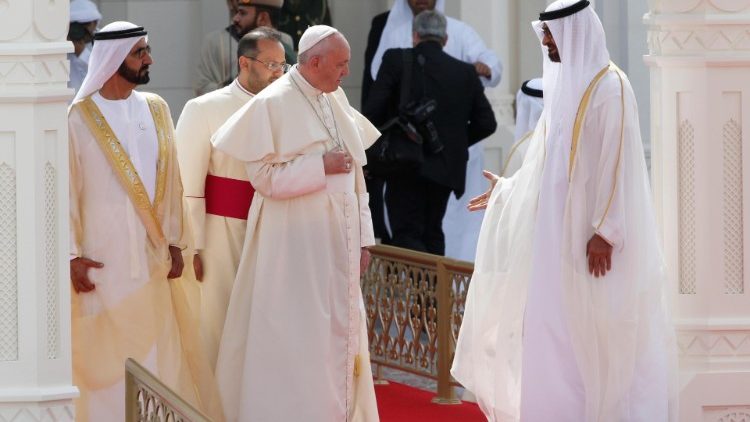 Papa Francisko amekubali mwaliko wa kutembelea Dubai, Falme za Kiarabu