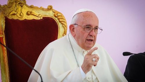 Popiežius: padėkime žmonėms, iš kurių atimta laisvė ir orumas