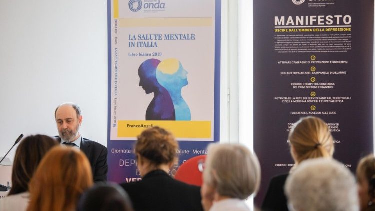 Conferenza sul tema della depressione tenuta a Milano lo scorso 7 ottobre nell'ambito della Giornata mondiale