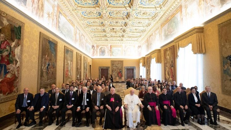 Papa riceve partecipanti al IV Forum mondiale delle ONG di ispirazione cattolica