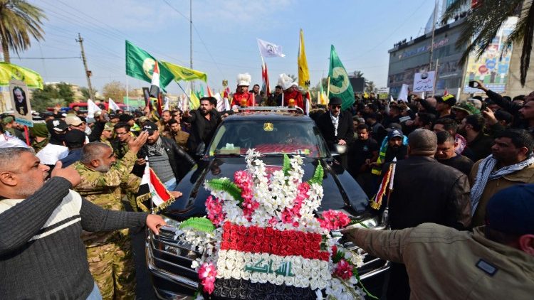 伊朗罹难将领的葬礼