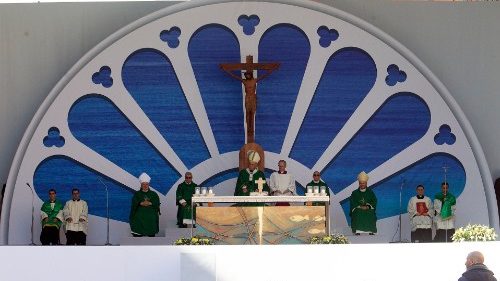 Pavens preken under bispemøtet i Bari