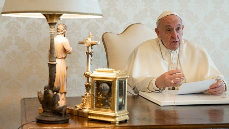 Pope: video message