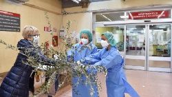 File photo of the entrance to the Emergency Room in an Italian hospital