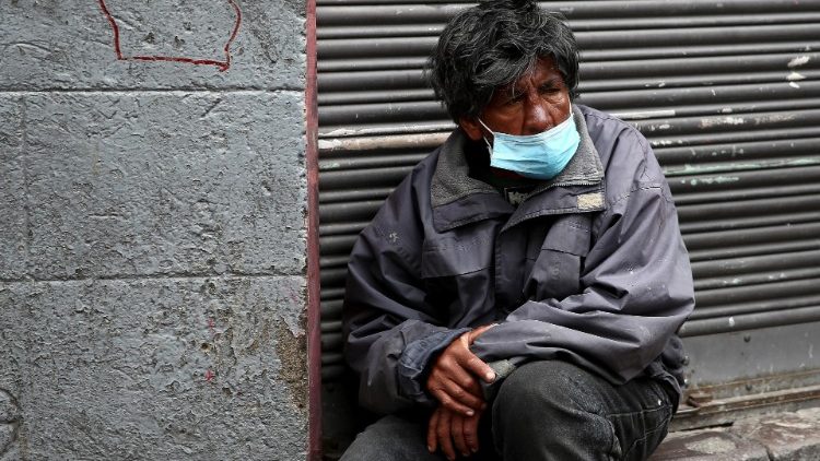 La crisis sanitaria afecta a los pobres de Ecuador.