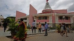 Kirche in Bangalore - Aufnahme vom Juni 2020