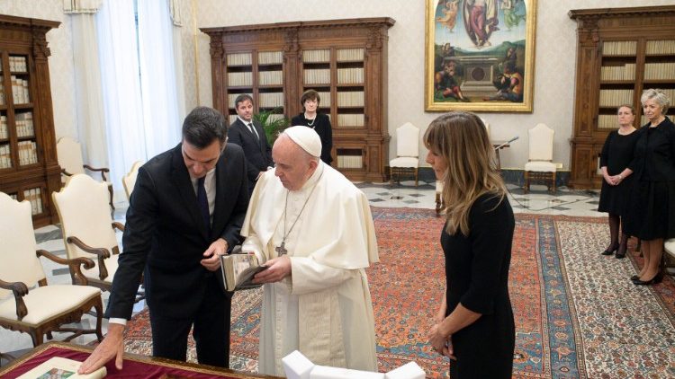 Premier Hiszpanii u Papieża