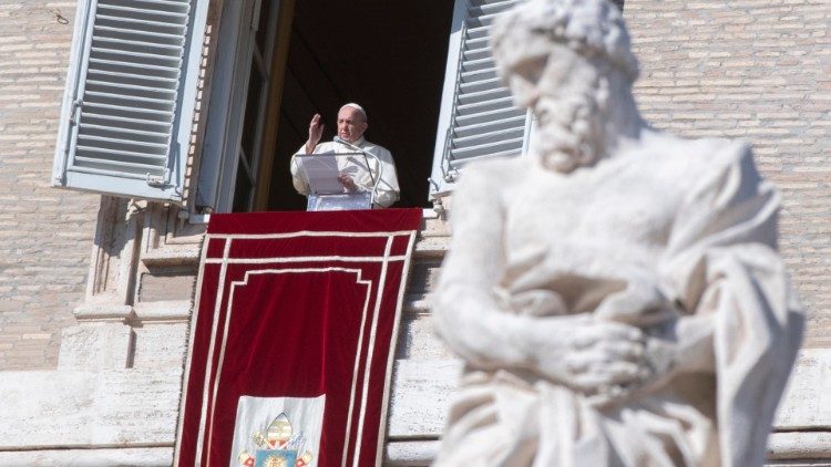 Папа Франциск на молитвата Ангел Господен,  22 ноември 2020