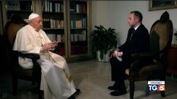 Papież w telewizji Canale 5
