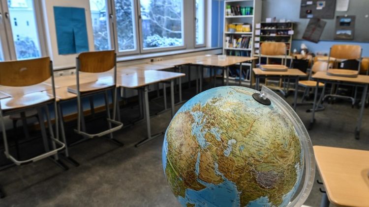 Eine Schulklasse in Deutschland