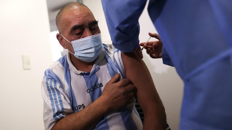 Cepljenje proti covidu-19 v Argentini