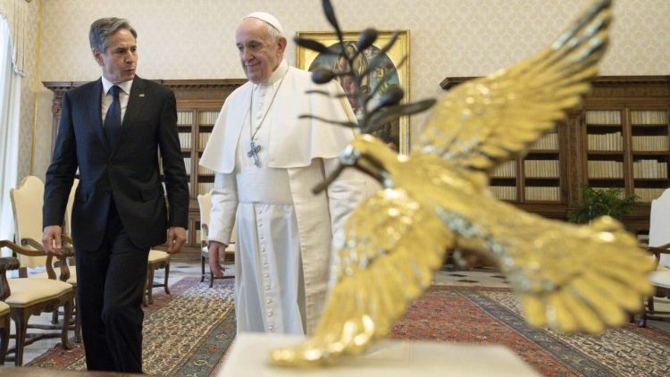 Papież przyjął amerykańskiego sekretarza stanu, Antony'ego Johna Blinkena