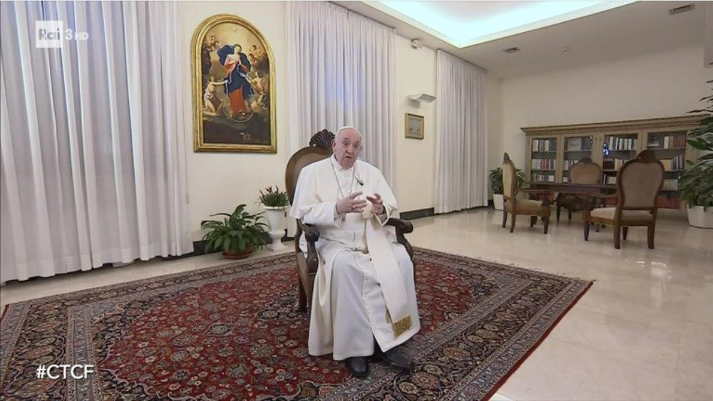 Pápež v rozhovore s Fabiom Faziom v nedeľu 6. februára na kanáli RAI 3